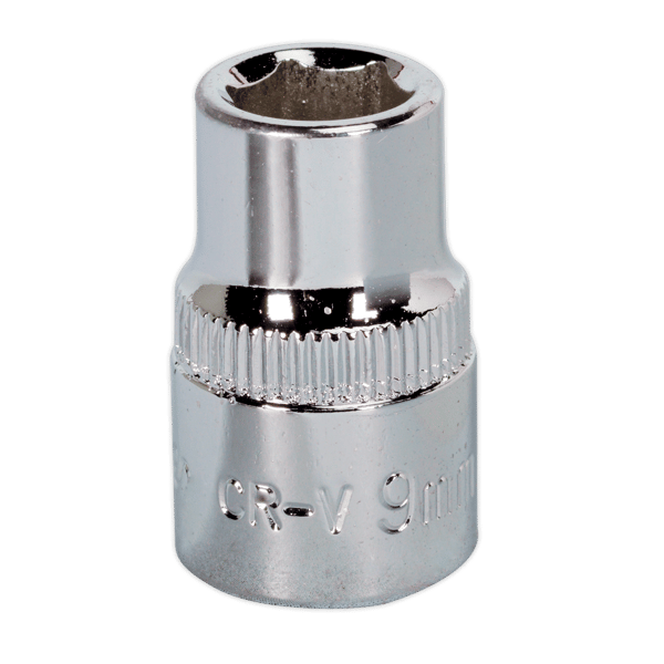 Fully Polished Socket 3/8"Sq Drive 9mm