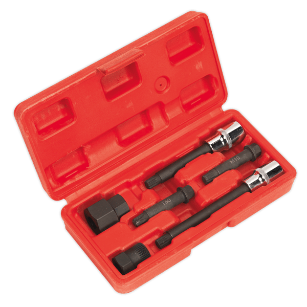 Alternator Freewheel Pulley Removal Set 6pc