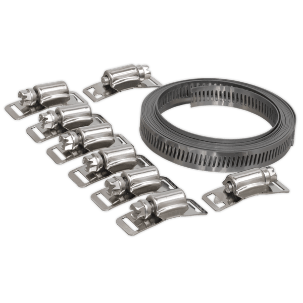 Self-Build Hose Clip Set 12.7mm Band Width