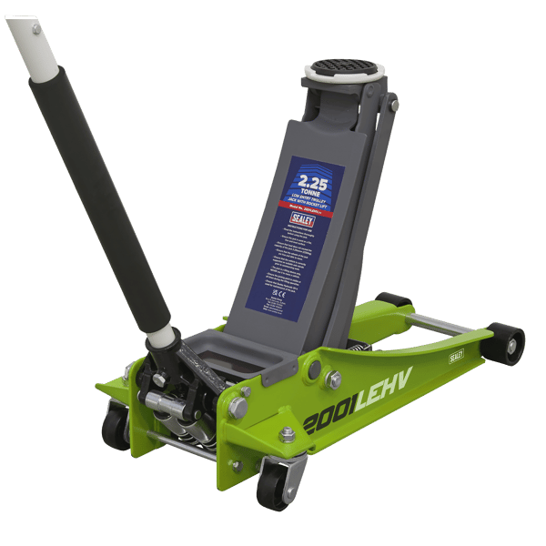 Low Profile Rocket Lift Trolley Jack 2.25 Tonne - Green