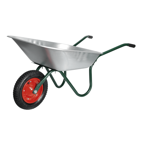 Wheelbarrow 65L Galvanized