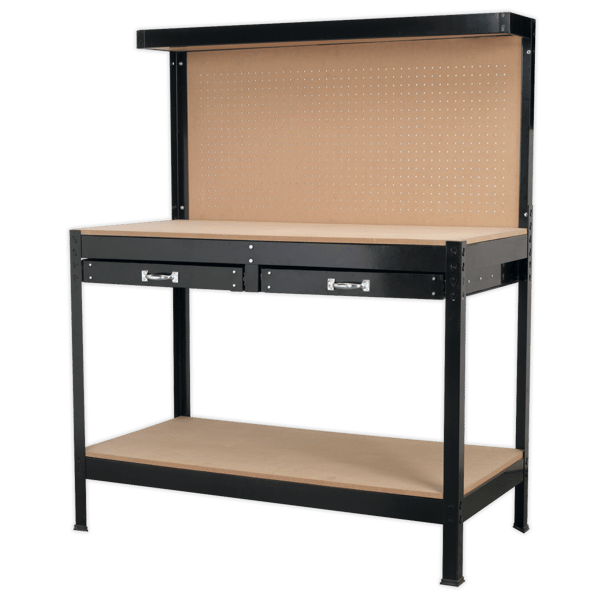 Workstation with 2 Drawers 1.2m