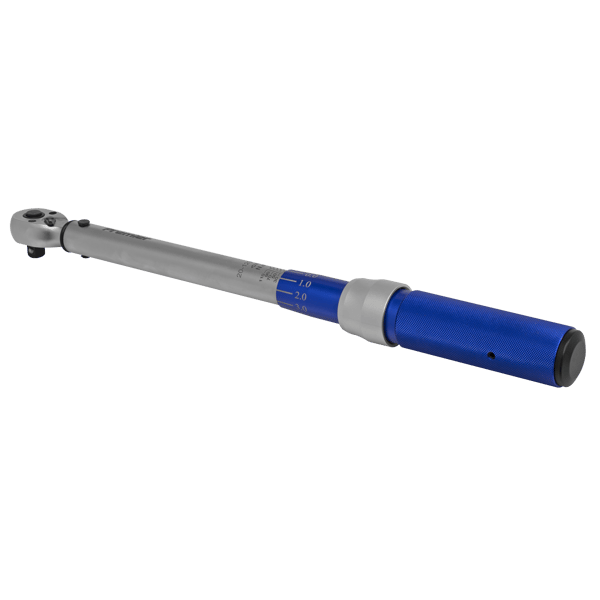 Calibrated Micrometer Torque Wrench 3/8"Sq Drive 20-120Nm