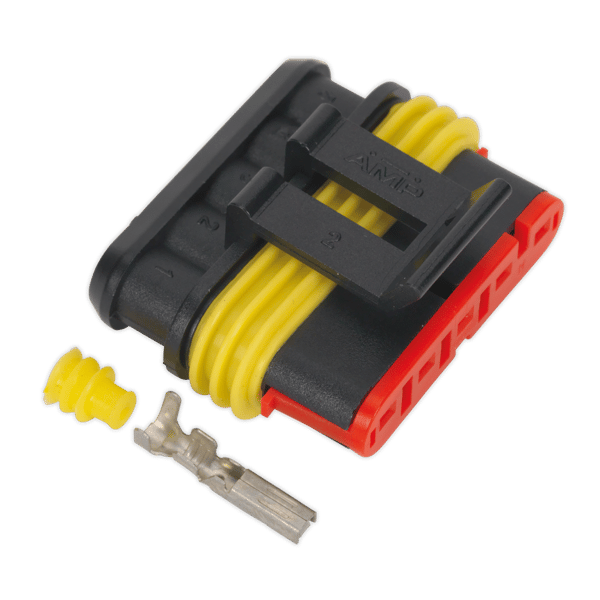 5-Way Superseal Female Connector - Pack of 3