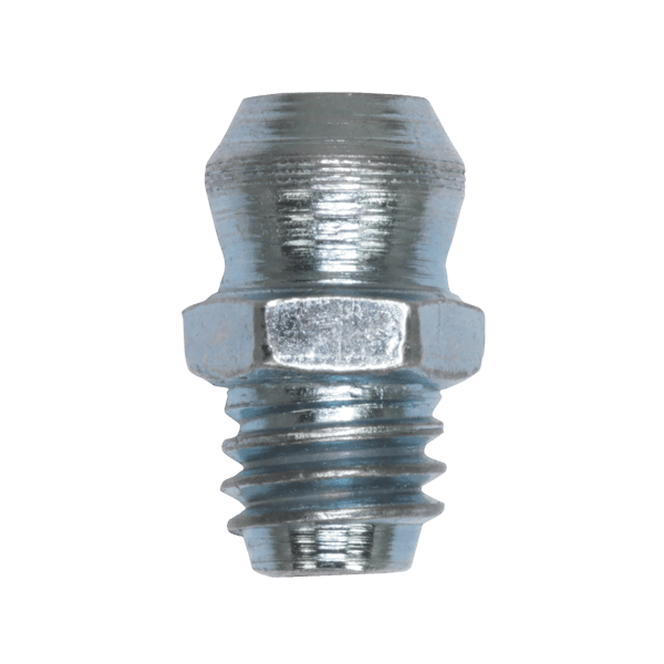 Straight Grease Nipple 6 x 1mm - Pack of 25