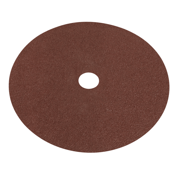 175mm Fibre Backed Sanding Disc 40Grit - Pack of 25