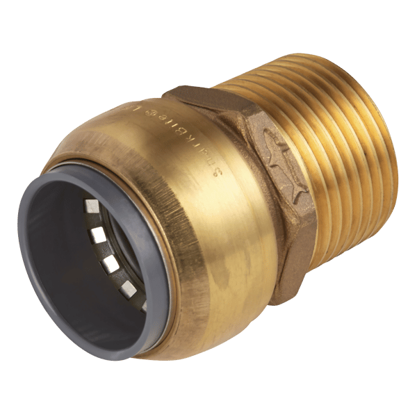 SharkBite(R) Brass Straight Adaptor 22mm x 3/4"BSPT