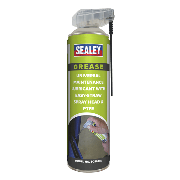 Universal Maintenance Lubricant with Easy-Straw Spray Head & PTFE 500ml