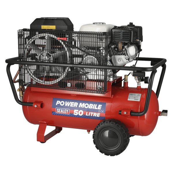 50L Belt Drive Air Compressor with Petrol Engine 5.5hp