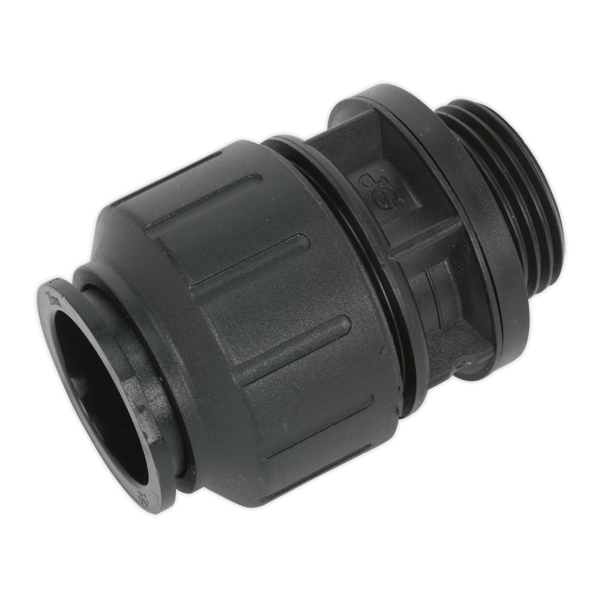 John Guest(R) Straight Adaptor 28mm x 1"BSP - Pack of 2