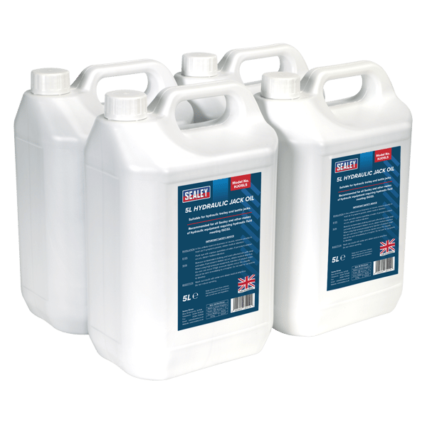 Hydraulic Jack Oil 5L - Pack of 4
