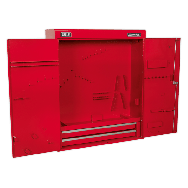 American PRO(R) Wall Mounting Tool Cabinet with 2 Drawers