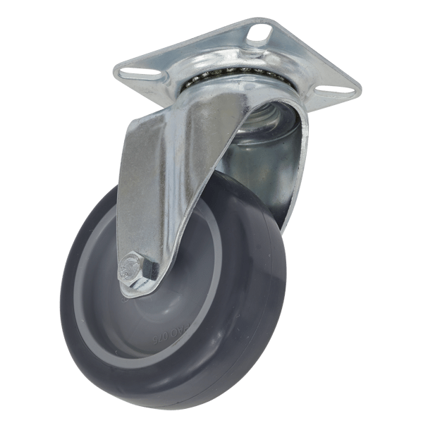 75mm Castor Wheel with Swivel Plate