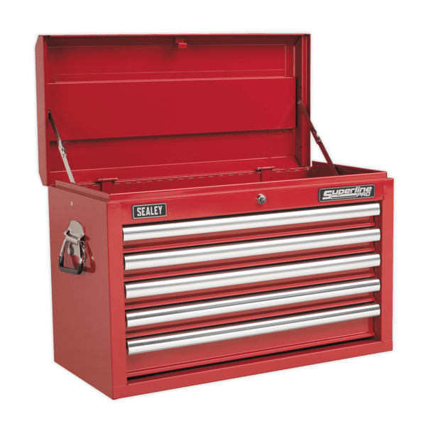 Superline PRO(R) Topchest 5 Drawer - Red