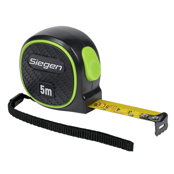 Metric/Imperial Auto-Lock Tape Measure 5m(16ft) x 19mm
