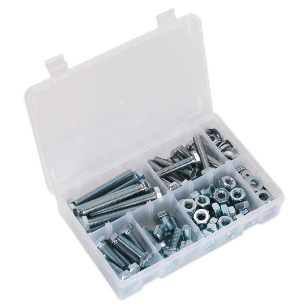 High Tensile Setscrew, Nut & Washer Assortment M10 150pc