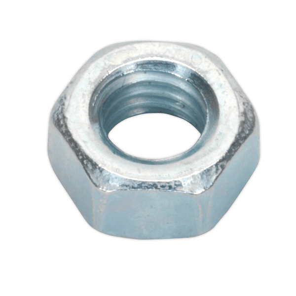 Zinc Plated Steel Nut M5, DIN 934 - Pack of 100