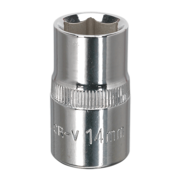 Fully Polished Socket 1/2"Sq Drive 14mm