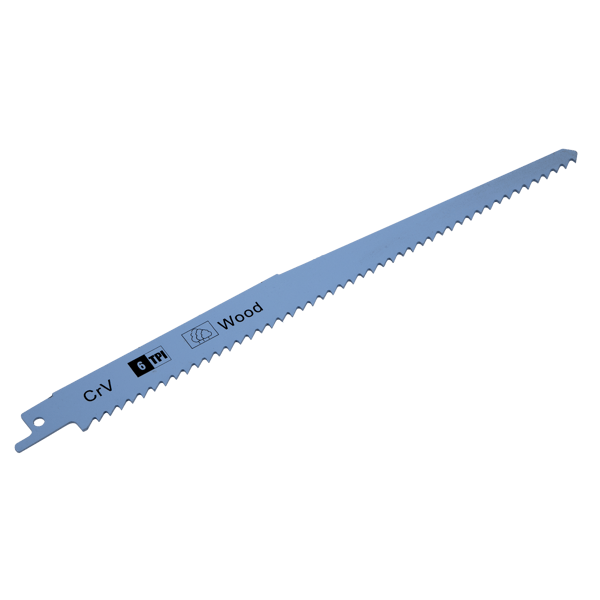 Reciprocating Saw Blade for Clean Wood 230mm 6tpi - Pack of 5