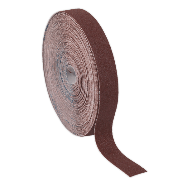 Emery Roll 120Grit 25mm x 50m - Brown