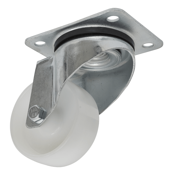 80mm Castor Wheel with Swivel Plate