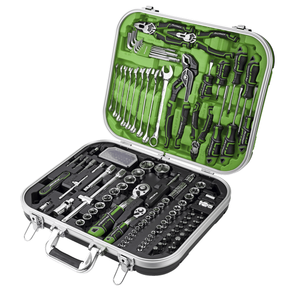 Mechanic's Tool Kit 144pc - Hi-Vis Green
