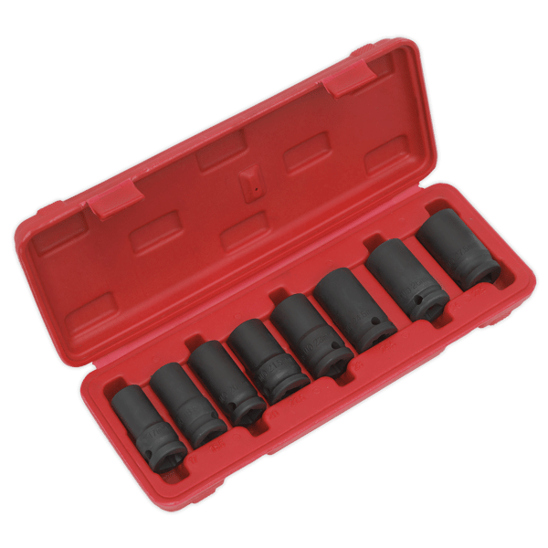 Locking Wheel Nut Removal Set 1/2"Sq Drive 8pc