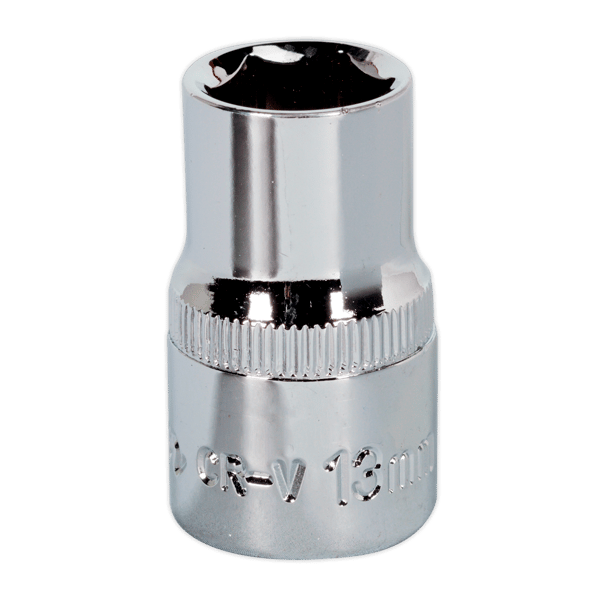 Fully Polished Socket 1/2"Sq Drive 13mm
