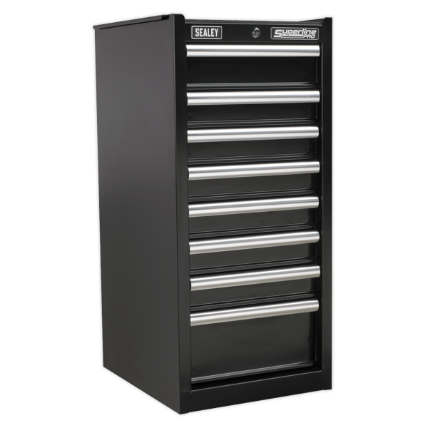 Superline PRO(R) Hang-On Chest 8 Drawer - Black