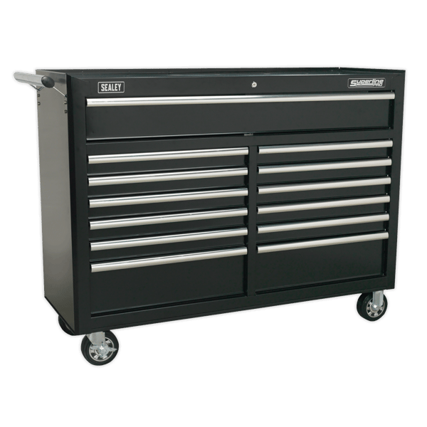 Superline PRO(R) Rollcab 13 Drawer - Black