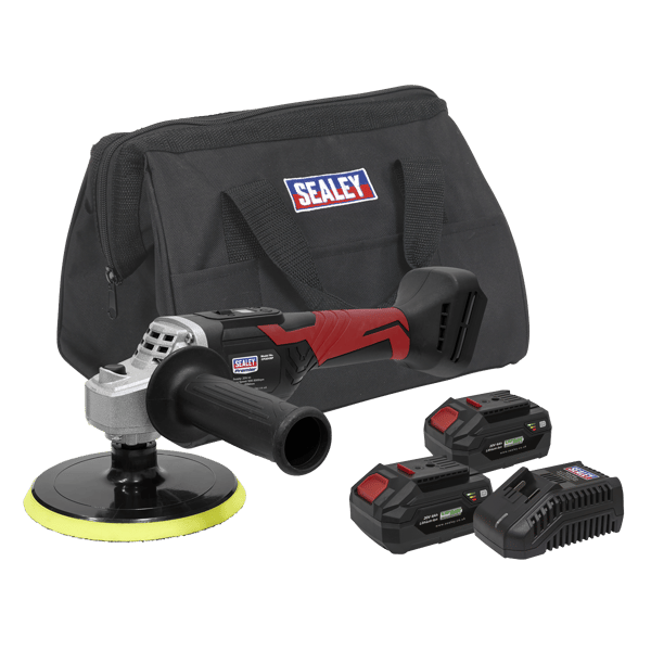 SV20 Series 150mm Cordless Rotary Polisher 20V 4Ah - 2 Batteries