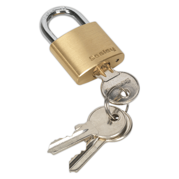 Brass Body Padlock 30mm