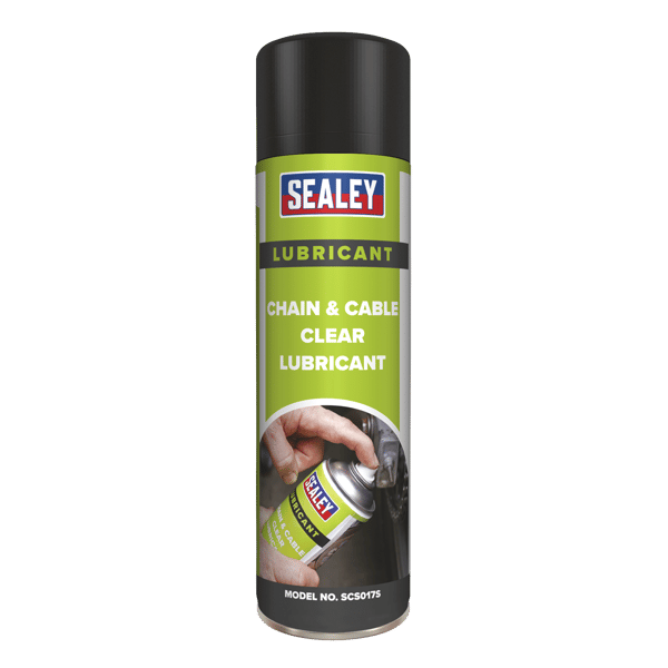 Chain & Cable Clear Lubricant 500ml - Pack of 6