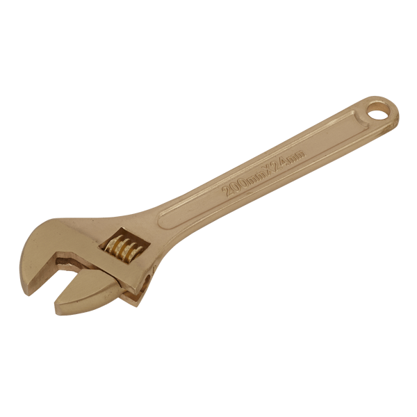 Non-Sparking Adjustable Wrench 200mm