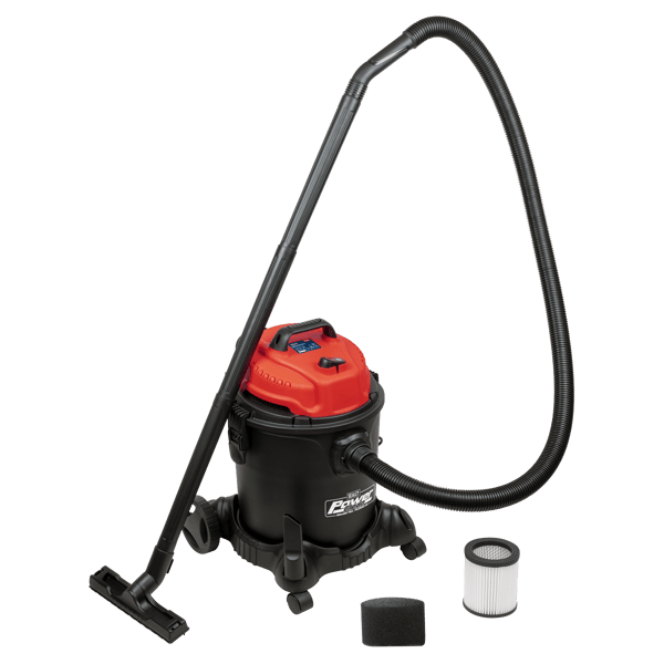20L Vacuum Cleaner Wet & Dry 1250W/230V