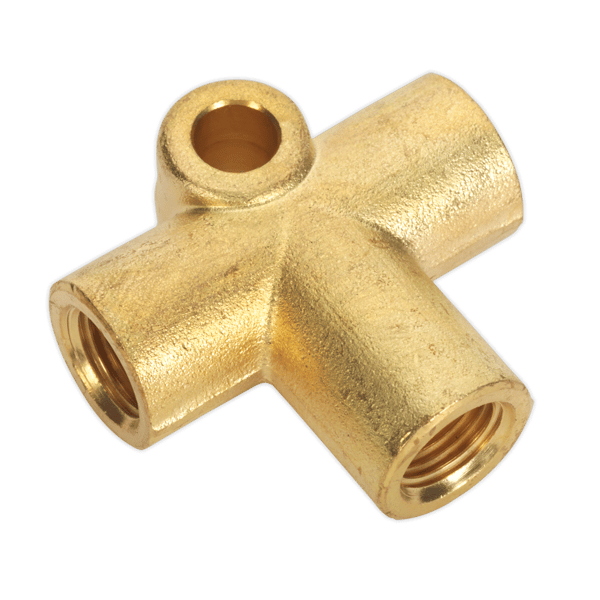 3-Way Brake Tube Connector M10 x 1mm