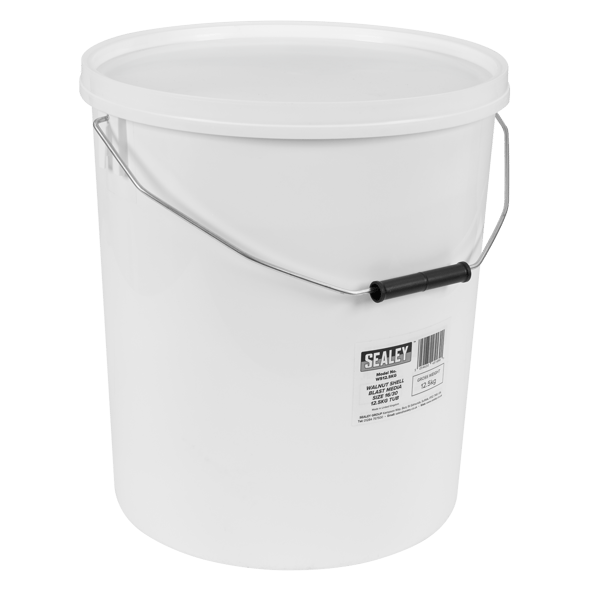 Walnut Shell Blast Media - Size 16/30 - 12.5kg Tub