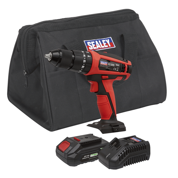 SV20 Series 13mm Cordless Combi Drill Kit 20V 2Ah
