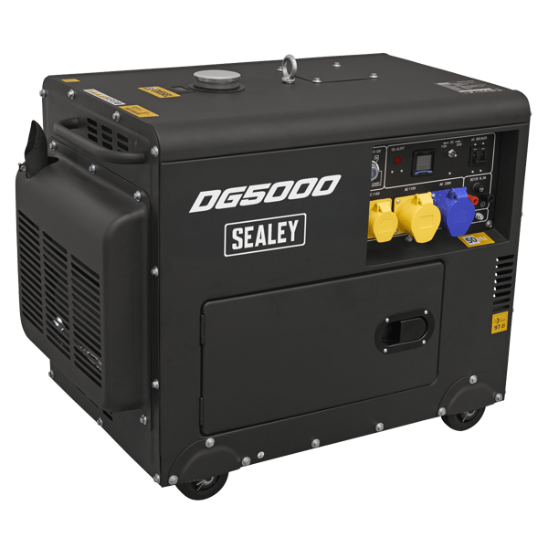 5000W Generator 4-Stroke Engine 110/230V