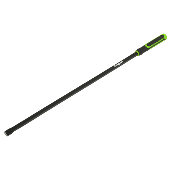 Siegen Heavy-Duty Straight Pry Bar with Hammer Cap 900mm