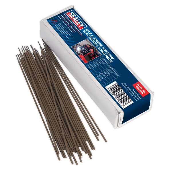 Welding Electrodes 1.6 x 300mm - 2.5kg Pack