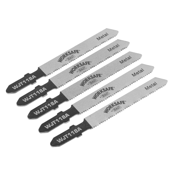 Jigsaw Blade for Metal 55mm 21tpi - Pack of 5