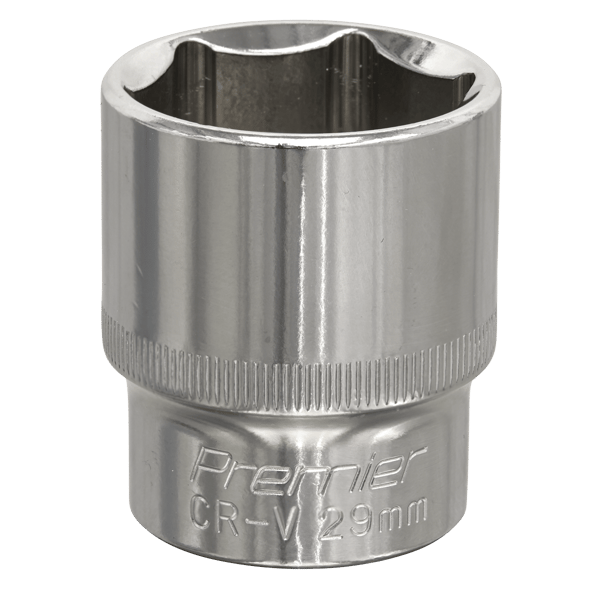 Fully Polished Socket 1/2"Sq Drive 29mm