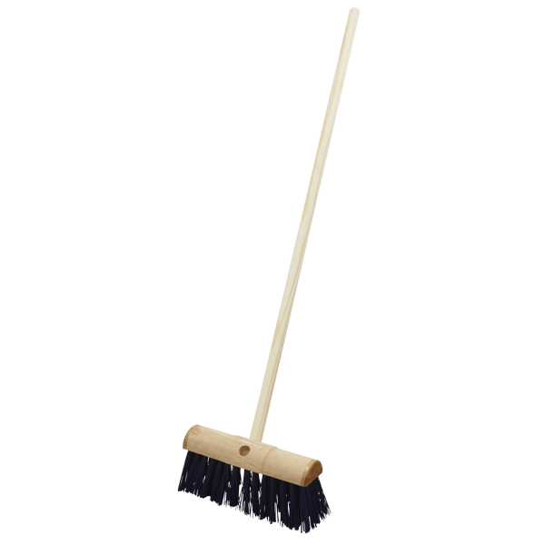 Stiff/Hard Bristle Yard Broom 13"(325mm)