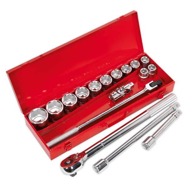Socket Set 3/4"Sq Drive 17pc