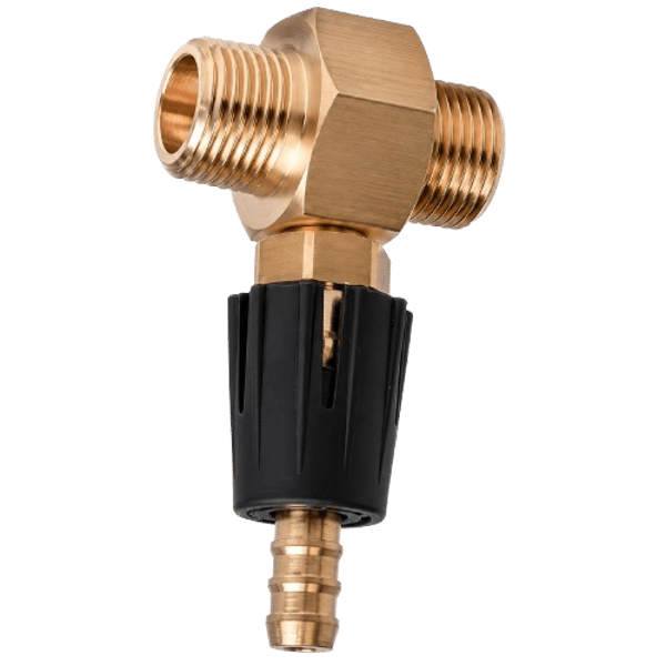 Adjustable downstream chemical injector — alternate view